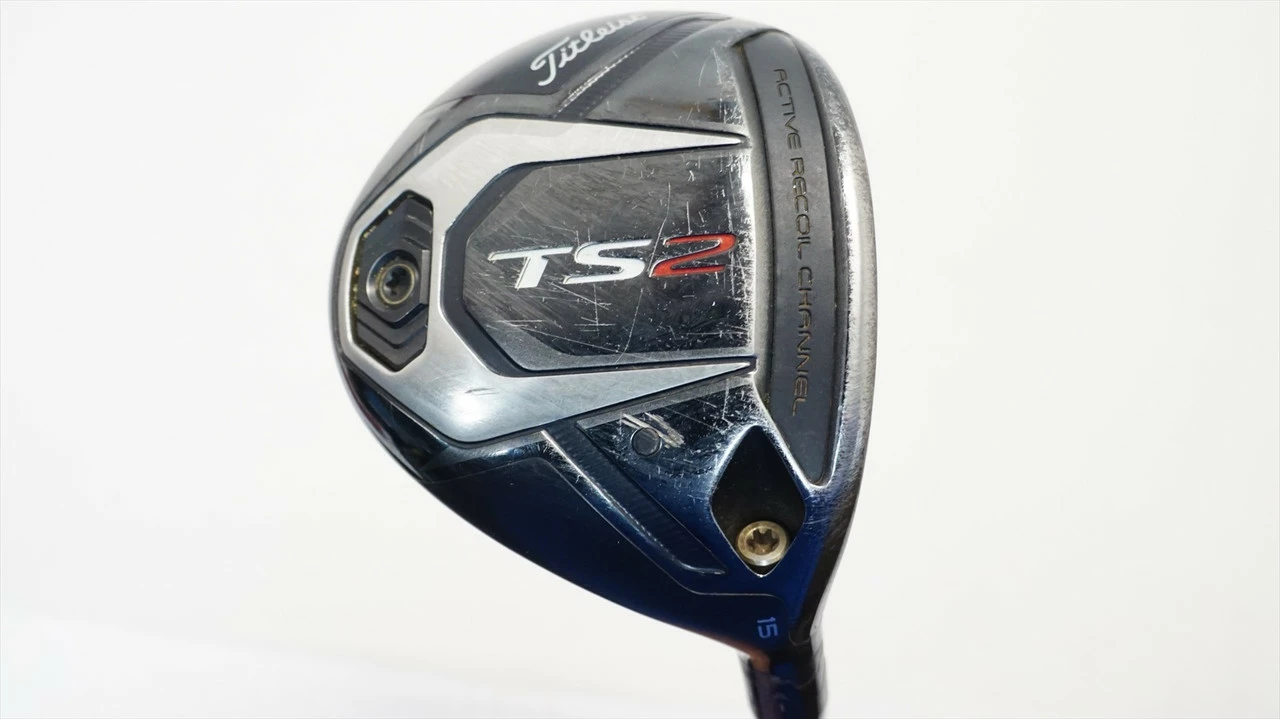Titleist Ts2 15° 3 Fairway Wood Stiff Flex Hzrdus Smoke 1045139 Good