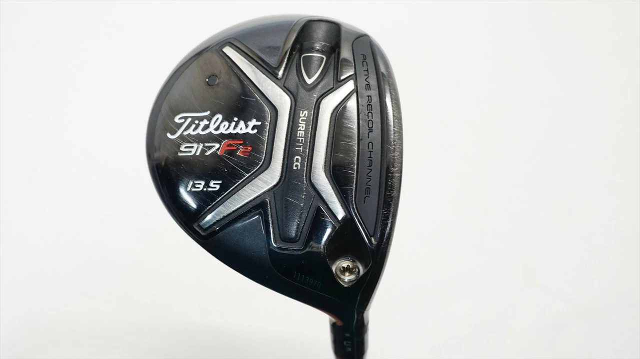 Titleist 917F2 13.5° Stong 3 Fairway Wood Stiff Flex Fujikura 84 1065086 Good
