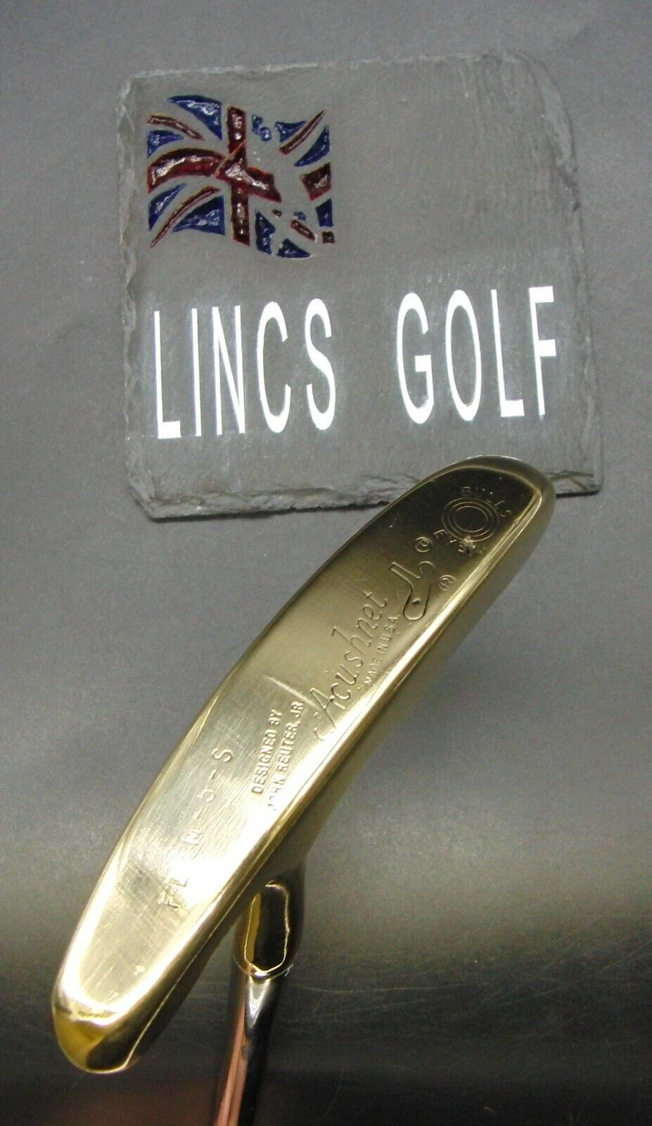 Refurbished Titleist Acushnet Bulls Eye Putter Steel Shaft Length 90cm