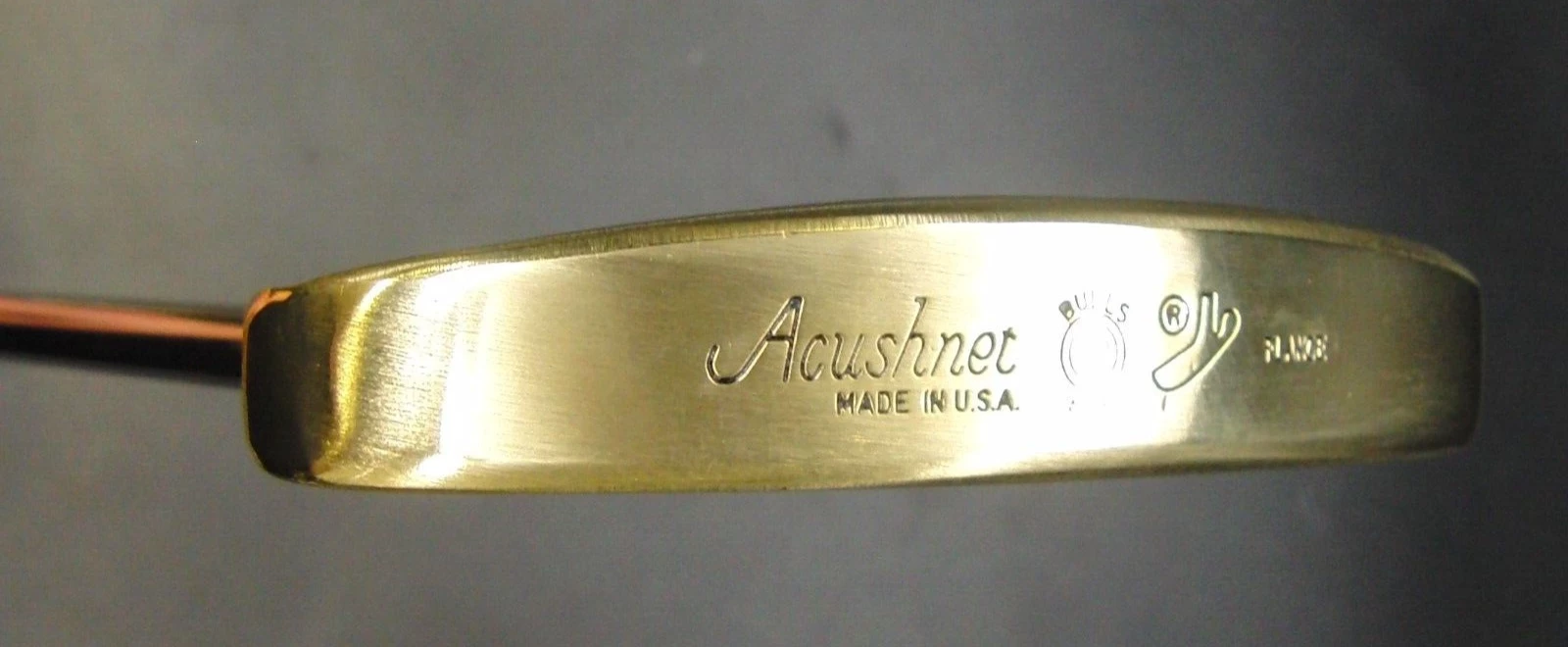 Refurbished Titleist Acushnet Bulls Eye Flange Putter Steel Shaft 87cm Length