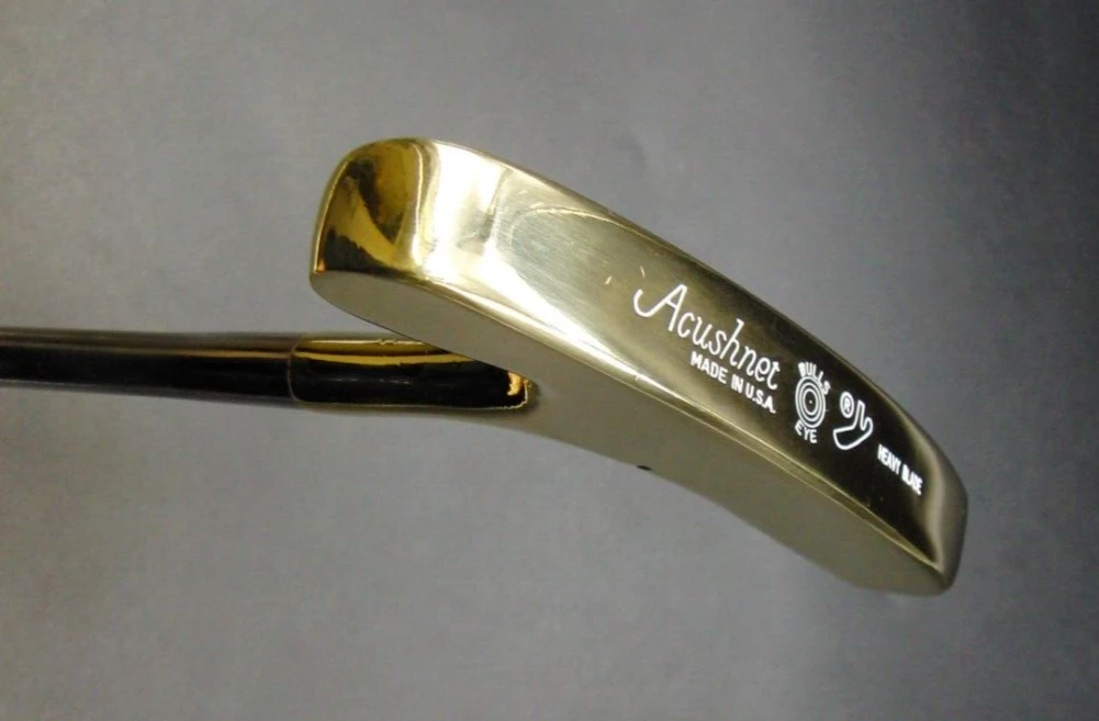 Refurbished Titleist Acushnet Putter Steel Shaft 88cm Length Acushnet Grip