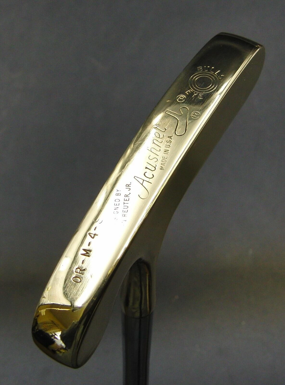 Refurbished Titleist Acushnet OR-M-4-S Bulls Eye Putter 86cm Length Steel Shaft