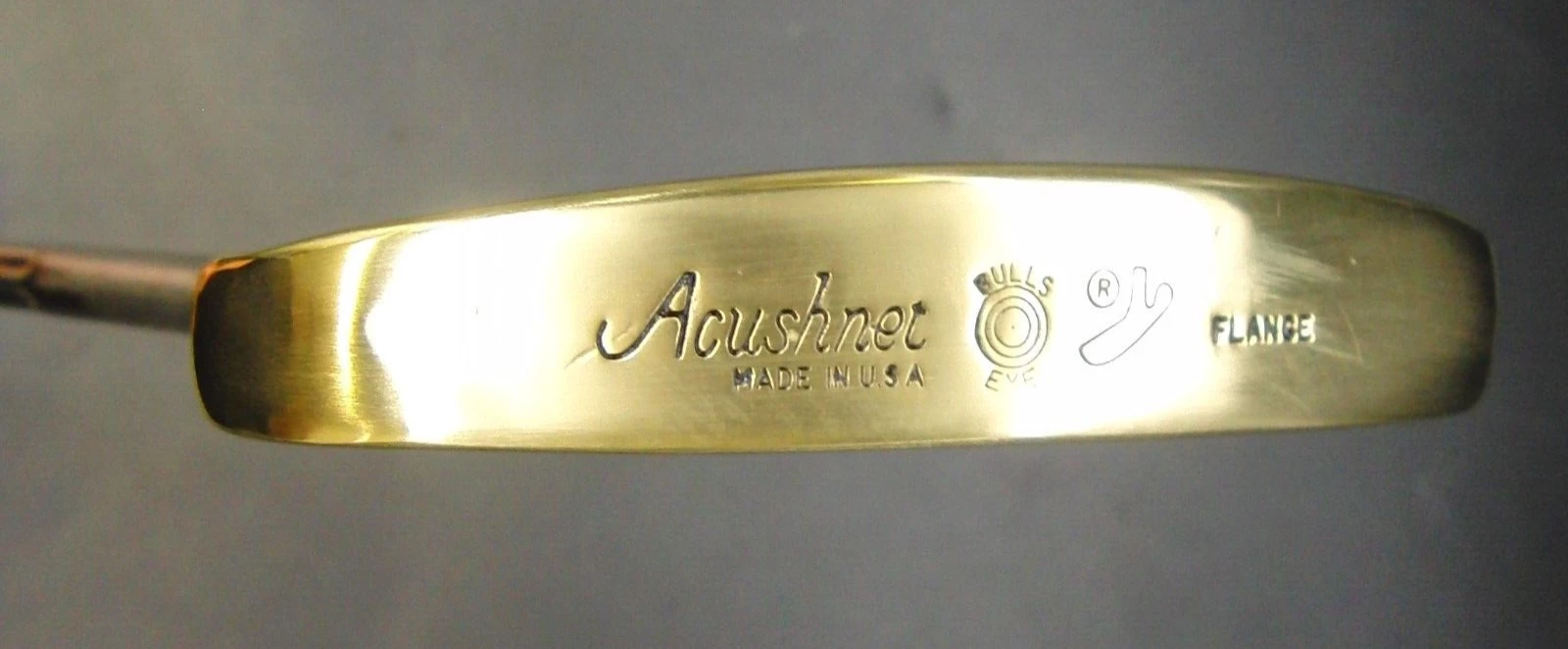 Refurbished Titleist Acushnet Bulls Eye Flange Putter Steel Shaft 87cm Length - Image 8