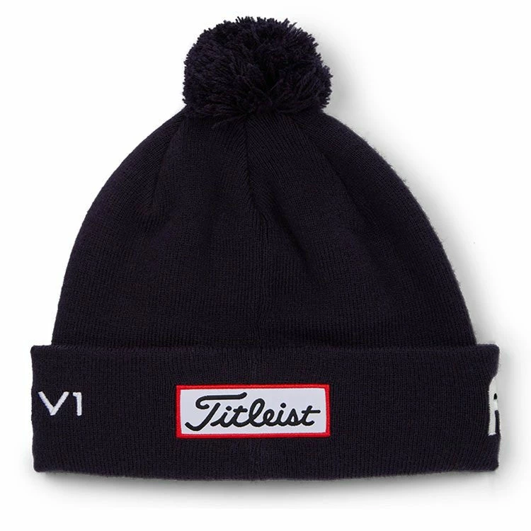 Titleist Tour Pom Pom Golf Beanie TH22WTP - Image 2