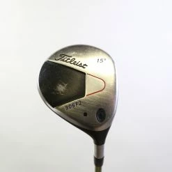 Titleist 906F2 3 Wood 15* RH 42.5 In Graphite Shaft Stiff Flex