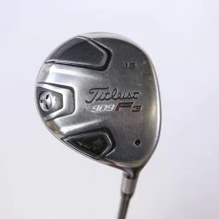 Titleist 909F3 3 Wood 15* RH 43 In Aldila Voodoo Graphite Stiff Flex
