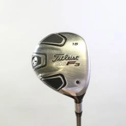 Titleist 909F3 3 Wood 15* RH 42.5 In Graphite Shaft Extra Stiff Flex