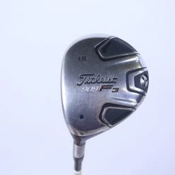 Titleist 909F3 3 Wood 15* LH 43 In Aldila Voodoo Graphite Shaft Stiff Flex