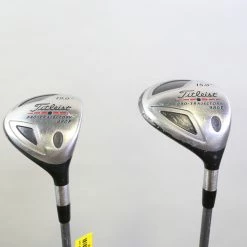 Titleist 980F 3, 5 Wood Set RH Graphite Shaft Stiff Flex