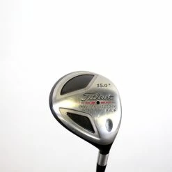 Titleist 980F 3 Wood 15* RH 42.5 In True Temper Steel Shaft Stiff Flex